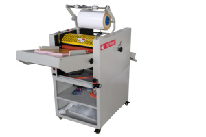 Máy cán màng nhiệt tự động hoàn toàn kỹ thuật số SMFM-390E 370mm có thể cán hai mặt giấy - Product Image 2