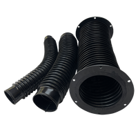 Soufflet de couvercle anti-poussière de cylindre de protection de machine CNC soufflet de cylindre hydraulique