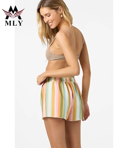 Bikini string écologique MLY maillot de bain imprimé mini micro bikinis sexy vente en gros de shorts de bikini avec logo personnalisé ensemble de 3 pièces - Product Image 5