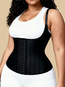 Faja Reductora de Cintura Ajustable con 25 Varillas de Acero, Cinturón de Látex de Control Firme, Faja Colombiana, Tallas Grandes, Tejida - Product Image 3