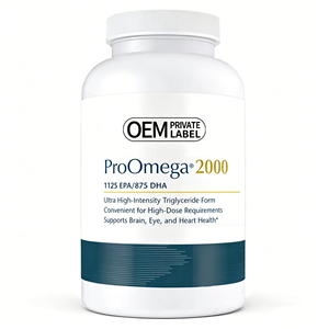 Gel Omega Soft Label personalizzati Omega-3-<span class=keywords><strong>olio</strong></span> di <span class=keywords><strong>pesce</strong></span> ad altissima potenza-EPA & DHA per cervello, occhi, cuore e immuni - Product Image 1