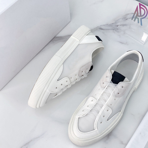 Chaussures de sport originales de haute qualité, élégantes, confortables et luxueuses, chaussures de sport pour hommes en cuir de couleur unie, design de créateur - Product Image 2