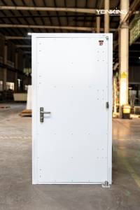 Puerta de Acero de Seguridad Contra Incendios de Diseño Moderno Personalizado, Puerta Cortafuego de Primera Calidad para Edificios de Gran Altura y Zonas de Tifones - Product Image 3