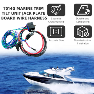 ชุดสายรัดสายไฟ7014ก. เหมาะกับแผ่นแจ็คชุดตัดแบบเอียง cmc/th สำหรับรถยนต์ PT-130 AA138 PT-35สายไฟสำหรับรถยนต์ - Product Image 2