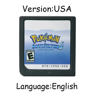 Cartouche de jeu vidéo pour console DS de la série Pokémon, pour NDS 3DS Platinum Pearl Diamond HeartGold SoulSilver, en plastique - Product Image 5