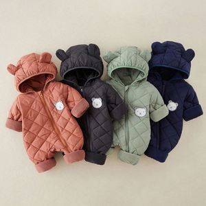 Conjunto de Ropa para Bebé Niña o Niño, Mameluco Personalizado con Nuevo Diseño, Traje de Nieve con Animalitos para Recién Nacido, Mono de Algodón, Conjunto de Mameluco para Bebé, Invierno - Product Image 1