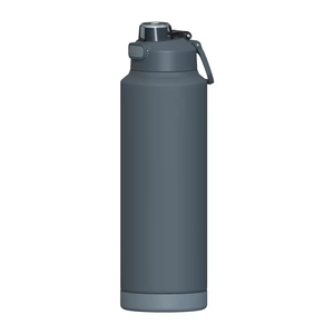Custom 18oz <b>Large</b> Capacity Double Drink Stainless Steel Water Bottle Sports Portable Vacuum <b>Flask</b> Thermos with Handle - Product Image 6