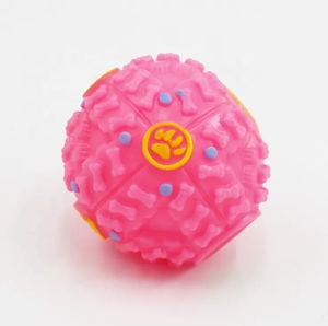 Hot-selling Eco-Friendly Voiced <strong>Ball</strong> <strong>Vinyl</strong> Durable Interactive Squeaky Chew Food <strong>Balls</strong> Creative Pet <strong>Dog</strong> <strong>Toys</strong> - Product Image 5