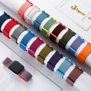 Correa de reloj de pulsera trenzada de nailon deportivo de moda personalizada para Apple iWatch Series correa de reloj al por mayor - Product Image 6