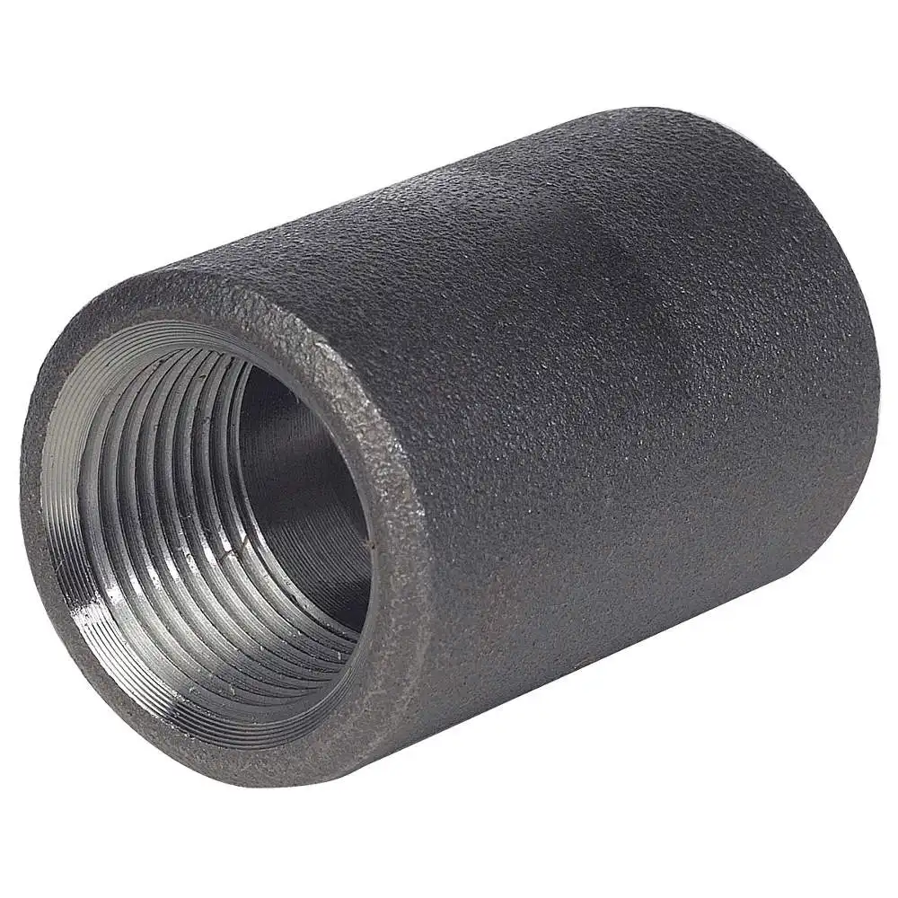 A105 /A105N Carbon Steel ASME B16.11 Forged Pipe Fittings  Screwed Connection  Coupling