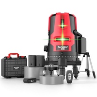 2/3/5 lignes Niveau laser automatique 360 Outil de mesure à nivellement automatique rotatif