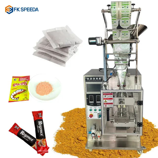 FK-1K3 automáticos de café de llenado y sellado de sobres de especias en polvo de té de embalaje bolsa de azúcar pequeño Multi-función de máquinas de embalaje