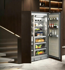 Built Ready Fridge Side-by-Side Portable <b>Refrigerator</b> Energy Efficient Low Noise Frost-Free Household Hotel Built - in Refrigera - Product Image 3