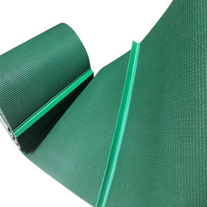 Kaba üst desen ve kılavuz şerit ile kauçuk kemer karton sızdırmazlık makinesi için PVC konveyör bant - Product Image 2