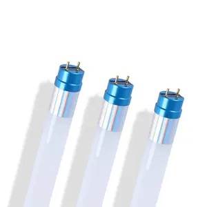 Tubo de led t8, tubo de luz de led super brilhante oem & mm iluminação interna em v forma de alumínio para loja de led 4ft 8ft integrado