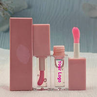 Huile à lèvres repulpante personnalisée Gloss à lèvres hydratant Nourrissant longue durée Non collant Glitter Shine Lip Glow Oil Tint