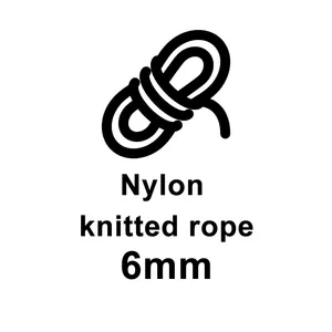 Baiyuheng Corde tressée en nylon de haute qualité personnalisée 3mm 4mm 5mm 6mm 7mm Paracord Corde de travail d'escalade en plein air de 1000 pieds