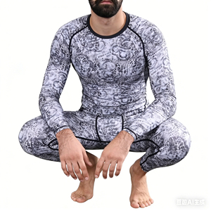 Licra de Compresión Estilo <span class=keywords><strong>UFC</strong></span> para Luchadores de MMA - Licra de MMA y Jiu Jitsu con Soporte de Compresión - Product Image 5
