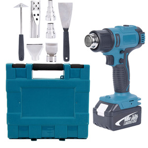18v Portable <b>Sealing</b> <b>Wax</b> Thermo Glue Gun Sticks High Power Rechargeable Lithium Battery Hot Air Cordless Heat Gun Tools 1200W - Product Image 4