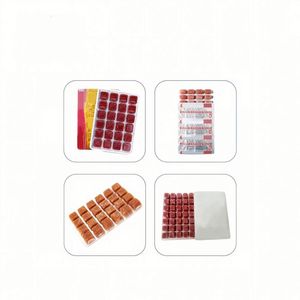 Machine d'emballage sous blister de granulés de vers rouges électriques à haute efficacité avec <span class=keywords><strong>moteur</strong></span>, automatique et facile à utiliser pour les comprimés/pilules/capsules - Product Image 2