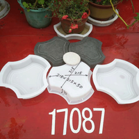 Moule de coulée de pavés en PVC souple pour pavés d'herbe en béton moulage par injection