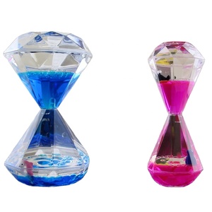 Nouvelles Créations : Jouets Créatifs à <span class=keywords><strong>Huile</strong></span> Flottante Effet Diamant, <span class=keywords><strong>Huile</strong></span> Colorée et <span class=keywords><strong>Liquide</strong></span>, <span class=keywords><strong>Sablier</strong></span>, Pavillon Océanique – Cadeau Promotionnel - Product Image 3