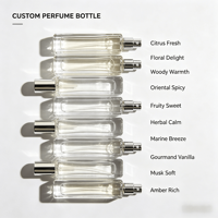 Conception créative de bouchon rotatif, parfum personnalisé Eau de Parfum, parfum longue durée, senteurs internes diverses et indépendantes