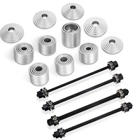 Kit de 36 outils universels pour le remplacement des silentblocs et le démontage/montage des bras de suspension inférieurs 45 # Outils en acier