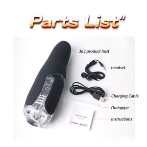 Toptan popüler 10 frekans titreşim 4 kelepçe akıllı insan telaffuz elektrikli otomatik Masturbator fincan seks oyuncakları - Product Image 5