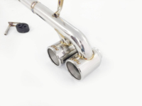 Silencieux d'échappement en acier inoxydable pour BMW 120I E87 2.0L 2007-2012, pièces automobiles d'usine chinoise