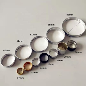 17 23 26 27 29 30 41 51 61 65 85mm tappi a vite in alluminio <span class=keywords><strong>con</strong></span> gomma plastica metallo PP guarnizioni per bottiglie e <span class=keywords><strong>vasetti</strong></span> - Product Image 1