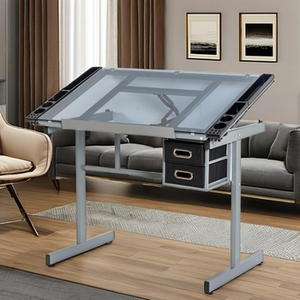 Thiết kế độc đáo Chiều cao góc có thể điều chỉnh giá rẻ soạn thảo bảng Bàn máy tính - Product Image 1