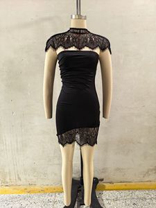 Đầm nữ không dây kiểu dáng ôm sát, <span class=keywords><strong>mini</strong></span>, kèm khăn ren, thích hợp dự tiệc, dạ hội, size S-L - Product Image 2