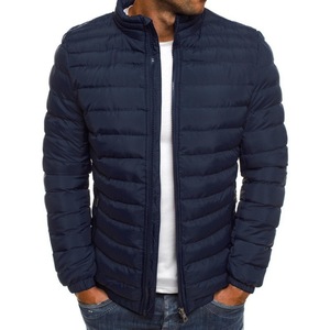 Manteau chaud d'hiver décontracté à col montant de taille européenne Veste en duvet pour hommes de haute qualité - Product Image 1