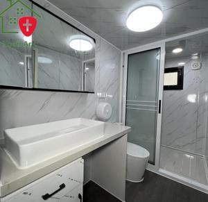 Casa Móvil Prefabricada de 2 Dormitorios con Terraza, Resistente al Agua y a Huracanes, Panel Sándwich Expandible, Tipo Villa, en Venta - Product Image 5