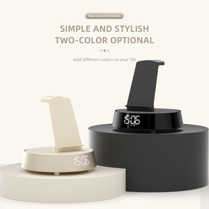 الأكثر مبيعاً 6 في 1 مع مصباح مكتبي مكبر صوت منبه حامل سماعات أذن لساعة الهاتف سماعات أذن 15 واط طاقة خرج - Product Image 6