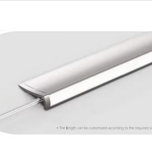 Luz LED lineal de emergencia empotrada, iluminación directa, ultrafina, de montaje en superficie, tipo tira triangular - Product Image 1