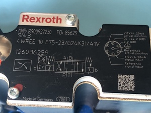 R900927230 4WREE10E75-2X/G24K31/A1V ตัวควบคุมทิศทางแบบสัดส่วน - Product Image 4