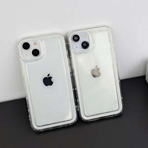 Funda Protectora para Teléfono de TPU Transparente, Gruesa, Suave y Absorbente de Impactos, Apta para iPhone 16 15 Pro Max - Product Image 1