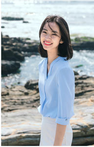 Trajes de negocios de oficina personalizados <span class=keywords><strong>para</strong></span> mujer, las últimas camisas informales y de negocios, traje de falda, traje de profesor, uniformes de recepción de Hotel - Product Image 4