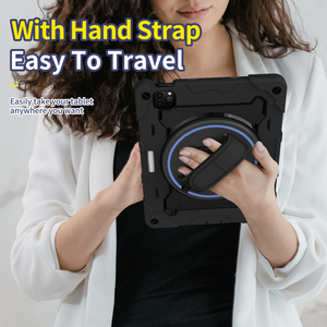 เคสแท็บเล็ตสำหรับเด็ก ขายดี สำหรับ <span class=keywords><strong>iPad</strong></span> <span class=keywords><strong>Pro</strong></span> <span class=keywords><strong>11</strong></span> <span class=keywords><strong>2021</strong></span> ช่องใส่ปากกา เคสแข็งแรงทนทาน ซิลิโคนป้องกันอย่างดี พร้อมขาตั้งหมุนได้ - Product Image 5