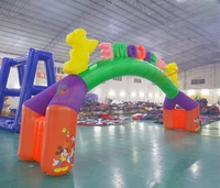 Arches gonflables publicitaires de qualité commerciale pour événements extérieurs, fêtes, carnavals, en tissu Oxford 210D/420D/610D, certifiées CE, gonflables