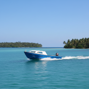 Grandsea Nouveau Panga-700C 7m/23ft Bateau <span class=keywords><strong>de</strong></span> pêche en fibre <span class=keywords><strong>de</strong></span> verre avec cabine et auvent, moteur hors-bord à essence pour utilisation multi-usage en eau et sports nautiques - Product Image 3