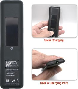 Télécommande vocale AI à charge solaire BN59-01480A avec code fixe pour téléviseur <span class=keywords><strong>Samsung</strong></span> Neo <span class=keywords><strong>QLED</strong></span> 8K HDR - Product Image 4
