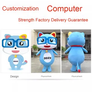 Costume de personnage de Pikachu pour événements sportifs <span class=keywords><strong>Internet</strong></span> Performance de célébrités et ouverture de magasin Style ours et lapin pour fête - Product Image 4