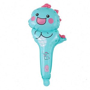 Mini Globos de Aluminio con Forma de Animales de Dibujos Animados, Multicolores, 50 Piezas/Bolsa, para Fiestas de Cumpleaños Infantiles y Juguetes - Product Image 1