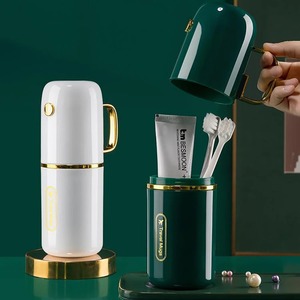 Portable Business Trips Mouthwash Cup Set Bathroom Storage Cups Travel Toothbrush Box <b>Toothpaste</b> Storage Travel Water Cup - Product Image 6
