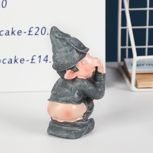 Figuras de Enanos Extraños, Creativas, para <span class=keywords><strong>Jardín</strong></span> y Pequeñas Figuras Decorativas para Fiestas, Artesanías de Resina, Decoración del Hogar - Product Image 3