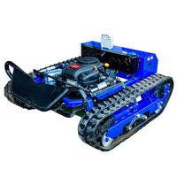 Mesin Pemotong Rumput Mini Farm 800mm RC Terbaru, Tenaga Bensin, 4-Tak, Tanpa Kabel, untuk Pemotongan Rumput, Cocok untuk DIY