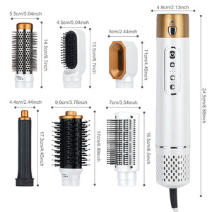 Heißluft bürsten bürste Elektro kamm Schneller Haar glätter Cepillo Secador One Step Haartrockner Volumizer - Product Image 4